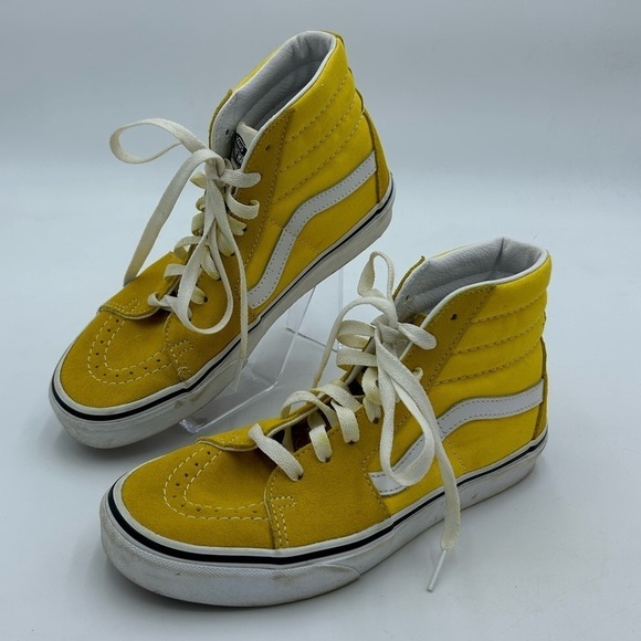 Vans Shoes - Vans SK8 HI Golden Yellow High Top Skateboard Shoes